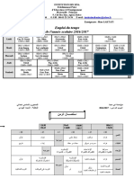 Emploi Du Temps de L'année Scolaire 2016/2017: Institutionibnsina@