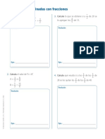 F0 - Operaciones Combinadas Con Fracciones