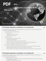 Aspectos A Considerar en Migración - EY