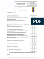 Check List Detector de Tormenta