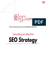 IGP - SEO Strategy