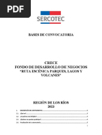 Bases de Convocatoria Crece 2023 - Los Ríos - Ruta Escénica Parques Lagos y Volcanes - Multi