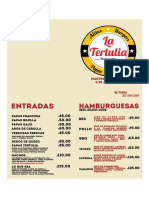 QR Menu Tertulia LP