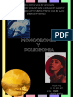 Monocromía Y Policromacia