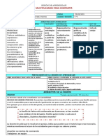 Sesion Mat. Multiplicamos para Compartir