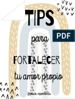 PsicoMPOrienta - TIPS AMOR PROPIO