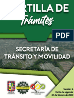 Cartilla de TR Mites - Secretar A de TR Nsito y Movilidad