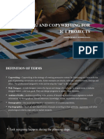 Designing and Copywriting For ICT Projects