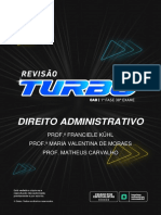 Direito Administrativo - Revisão Turbo 38º Exame