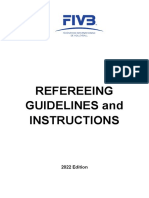 FIVB Guidelines and Instructions