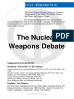 1 The Nuclear Weapons Debate