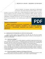 UE-4-Método de Análise e Melhoria de Processos (MAMP)