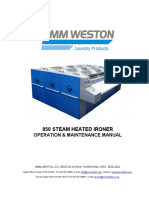 850 Ironer Steam