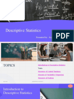 Descriptive Statistics