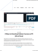 4 Ways To Download Udemy Courses On PC (All at Once) - Chrunos
