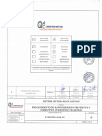 Procedimiento de Mantenimiento Preventivo y Correctivo