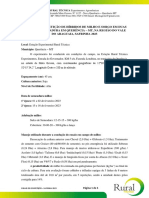 Relatório Do Ensaio de Competição Milho Safrinha 2023