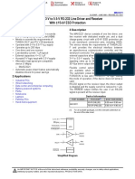 "MAX3221 3-V To 5.5-V RS-232 Line Driver and Receiver" Datasheet (Revision P)