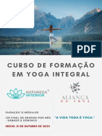 Curso de Formação em Yoga Integral