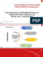 Evaluacion Anual de La Implementación Del Sci 2022