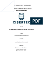 Informe Técnico Grupo G - Castro, Huillca y Tapia