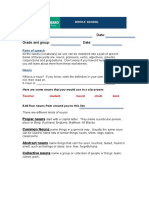 Parts of Speech Wsheets