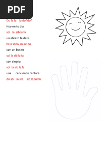Eres Mi Sol Cancion Infantil Dia de Las Madres
