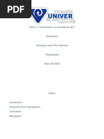 Tarea 1.1 Polarización Con Transistores BJT