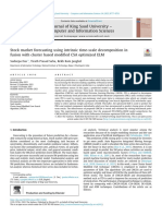 Stock Market Forecasting Using Intrinsic Time-Scale Decomposition in Fusion With Cluster Based Modified CSA Optimized ELM (2022)