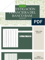 Investigación Financiera Del Banco Bam