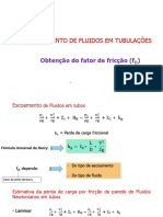 Aula 2a Escoamento de Fluidos Newtonianos em Tubulações