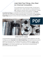 ASTM A182 F91 Flange - Alloy Steel F91 Threaded - Socket Weld Fittings