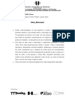 Ideia - Educação: Curta-Metragem CPAE-I 3ºano Nomes: Nuno Henriques, Pedro Prioste, Luana Jesus