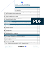 OSCE Checklist Fundos