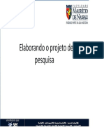 Aula 5 - Elaborando o Projeto