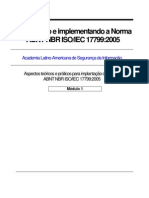 Apostila ISO17799 Modulo1