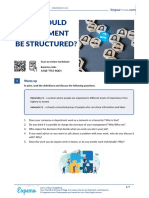 How Should Management Be Structured British English Student