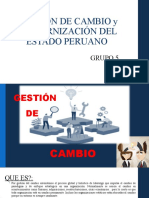 Gestion Del Cambio y Modernización Del Estado Peruano - Grupo5