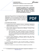 PRODEST - Edital de Abertura - Processo Seletivo Simplificado #01 - 2022