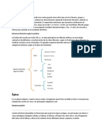 Tipos de Discursos Literarios