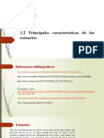 1.2 Caracteríticas Estuarios