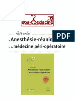 (Sba-Medecine - Com) Anesthésie - Réanimation College 2021