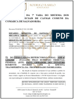 Peticao - Requerimento de Expedição de Carta de Arrematacao