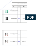 Matriz de Controle de Epi