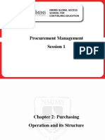 Chapter-2 Purchasing Operation and Its Structure