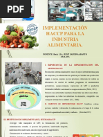 Implementacion Haccp en La Industria Alimentaria