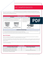 Fire Smoke Damper Basics Fact Sheet