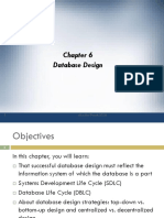 Topic 6 Database Design