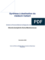 Synthese MG Glomerulonehrite Extra Membraneuse