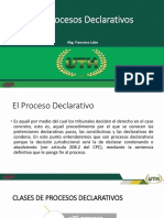 Los Procesos Declarativos